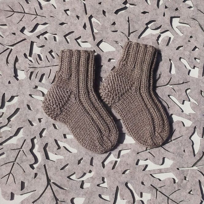 Hovedbilde Baby Ullsokker