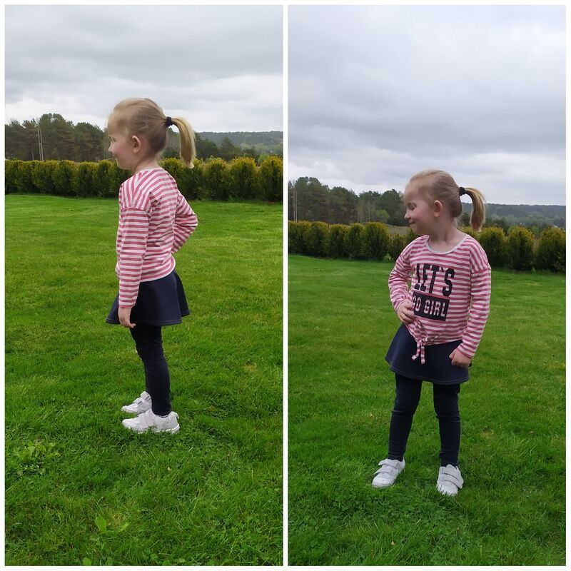 Leggings med skjørt